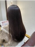 髪への優しさが、感動に繋がるロングスタイル　縮毛矯正編