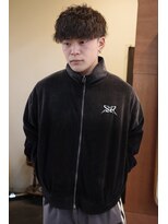 エディ(Edy) メンズマッシュ波巻きスパイラルパーマツイスパ眉毛カット岡山