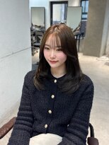 ザ シェノン ウメダ(THE CHAINON UMEDA) ミルクティーブロンド/ダークブルー/デジタルパーマ/心斎橋