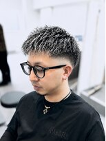 マジック 関目店(magic) ホワイトメッシュフェードツイスパ