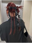 お呼ばれヘアセット