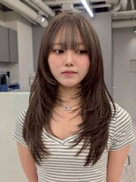 エニフォーイーストハム(Eni for eastham) ブリーチなしダブルカラー/ハッシュカット/レイヤーカット