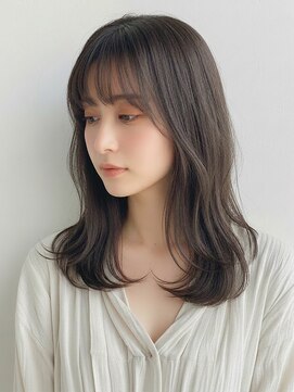 ディアーナ(DIANA) 髪質改善カラー暗髪グレージュくびれレイヤー透明感夏カラー