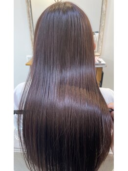 ヘアアンドヘッドスパ エリー(hair&headspa elly)の写真/ダメージ・パサつき・広がる・ゴワゴワ髪も潤いのあるツヤ髪に