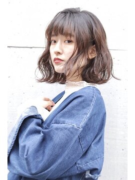 ネオリーブ コパン 鶴見店(Neolive copain) 大人ロブはパーマでカジュアルさも！ neolivecopain