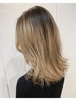 ロロネー 梅田(Lolonois)&nbsp;【Lolonois梅田】グラデーションブロンド☆（岡崎美咲）