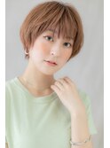 透け感ハイトーンカラーショートマッシュZ大宮10代20代30代
