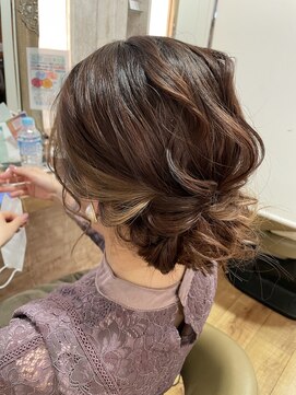 ナンプウ(Nanpu) お呼ばれ☆ゆるふわアレンジ