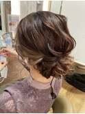 お呼ばれ☆ゆるふわアレンジ