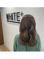 アンダーバーホワイト 南海難波店(_WHITE)&nbsp;ナチュラルハイライト