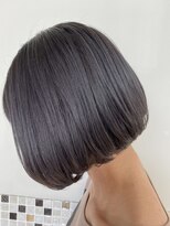 TJ天気予報 9mm 尾張旭店&nbsp;パープルグレーボブ