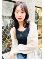 ケイト(kate) 【kate 大宮】韓国風ヨシンモリxグロッシーチョコブラウン