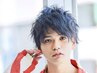 カット＋波巻きスパイラルパーマ(滋賀/メンズカット/メンズパーマ/近江八幡)