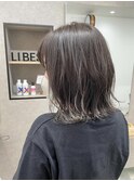 ペールベージュ/グラデーションカラー/外ハネボブ[稲毛/稲毛駅]