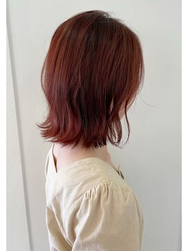 パル バイ ラベスト(Pal by lovest) チェリーブラウン×柔らかボブ＊