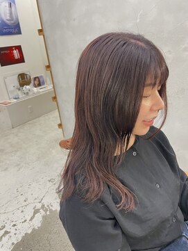 エンドリンク(endlink) レッドカラーで艶髪