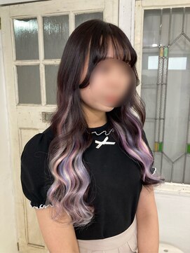 ハイエクステンション 京都駅前店(Hi-Extension) インナー×ユニコーン▼miho038