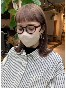 アンユージュアル(unusual) ［unusual_kurata］グレージュ/透明感カラー/くすみベージュ