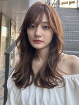 ディーバ 藤沢(D.I.E.V.A) 〇クアンクヘア シースルー顔まわりレイヤー 韓国 くびれヘア