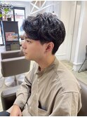 縦落ちパーマ/越谷/韓国マッシュ/ツイストスパイラル