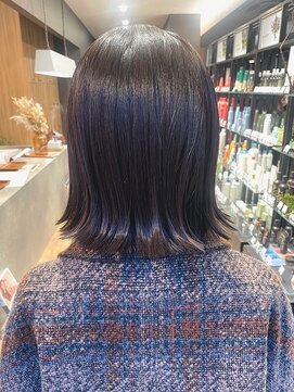 アイフィールアヴェダ 船堀店(i feel AVEDA) 【木村】外ハネ切りっぱなしボブ
