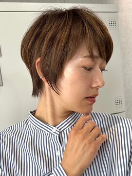 プルーヴ 秋葉原(prove) 30代40代大人女性/前髪ありショートボブ/ショートヘア/髪質改善