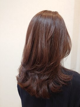 ガレリアエレガンテ 尾張旭店(GALLARIA Elegante) 【GALLARIA Elegante尾張旭】レイヤー×セミロング