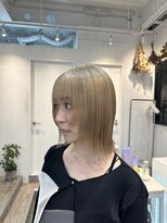 ロカ 表参道(loka)&nbsp;シアーカラー［表参道/髪質改善/ハイライト/インナーカラー］