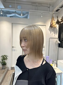 ロカ 表参道(loka) シアーカラー［表参道/髪質改善/ハイライト/インナーカラー］