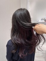 アドラーブル ココロ 新潟(adorable CoCoLo)&nbsp;インナーカラー ラベンダー