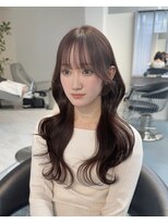 ベル(BEL)&nbsp;【韓国風】20代、30代◎シースルーバングたぷっとヨシンモリ巻き