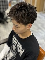 ヘーゼル 博多(HAZEL.)&nbsp;短髪パーマ