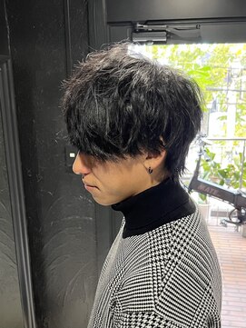 アウル 心斎橋(owl) マッシュウルフ×シャドウパーマ×メンズウルフ×men's