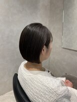 トキ(toki)&nbsp;30代ボブ×ダークブラウン