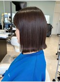 切りっぱなしボブ