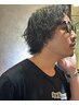 《メンズ限定》特殊パーマ＋カット（ツイスト、ハードスパイラル、波打ち）