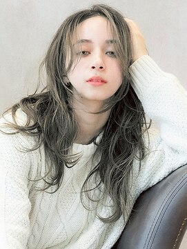 モーブ 代官山(mauve) オリーブベージュ／フェイスレイヤー／ハッシュカット【代官山】