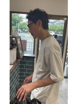 ラボ(LABO)&nbsp;スパイキーショート＋ピンパーマ