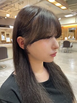 ヘア プロデュース キュオン(hair produce CUEON.) 可愛い顔まわりカット
