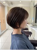 【30代・40代奈良】まとまり艶ショートボブ/髪質改善／うるは