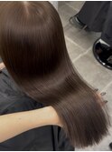 くびれヘア/アプリコットオレンジ/夏のヘアアレンジ/栄