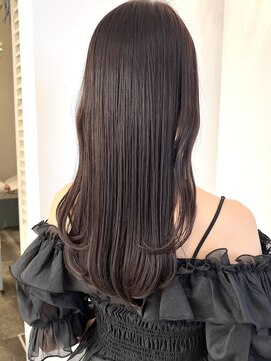ローネス ギンザ(LONESS ginza) ラベンダーグレージュ秋ヘア秋カラー艶感カラーサブリミック銀座