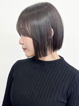 モリオフロムロンドン 松戸店(Morio from London) 【morio松戸 石山】大人可愛い前下がりボブナチュラルボブ前髪有