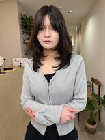 クイ(quii) ★韓国風ハッシュカット前髪顔周り/ミディアムレイヤーカット