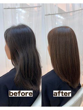 シゲ 自由が丘店(SHIGE) 白髪染めも髪質改善カラーでマイナス10歳40代50代白髪ぼかし美髪