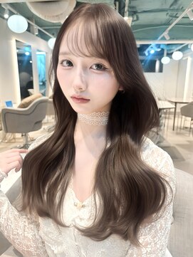 マインバイアフロートギンザ(MYNE by AFLOAT GINZA) ロングレイヤー_大人ガーリーミルクティーブラウン