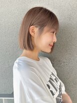 ガーデン 渋谷(GARDEN)&nbsp;小顔イメチェン前髪外ハネボブ大人似合わせレイヤーカット