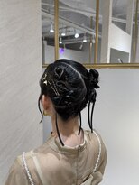 ミヨン 京橋店(miyon)&nbsp;【miyon】韓国レイヤーカット×暗髪カラー×髪質改善
