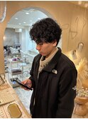 スパイラルパーマ/メンズパーマ/波巻/マッシュ/波巻きスパイラル