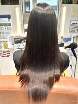 ハナビ(hanabi) 40代/梅雨対策/髪質改善/縮毛矯正/艶髪/ロングヘア